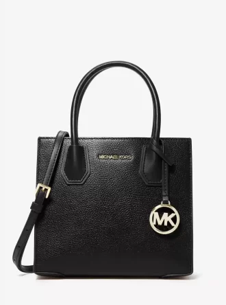 Kožená crossbody kabelka Mercer střední velikosti s kamínky