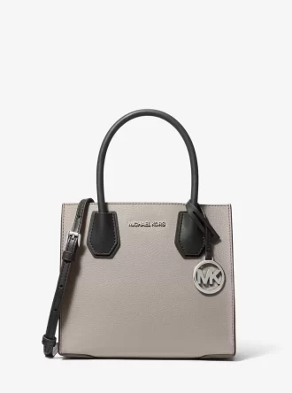 Kožená crossbody kabelka Mercer střední velikosti s kamínky