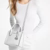 Kožená crossbody kabelka Mercer střední velikosti s kamínky Kožená crossbody kabelka Mercer střední velikosti s kamínky