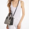 Kožená crossbody kabelka Mercer střední velikosti s kamínky Kožená crossbody kabelka Mercer střední velikosti s kamínky