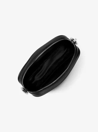 Kožená crossbody taška Jet Set Pebbled