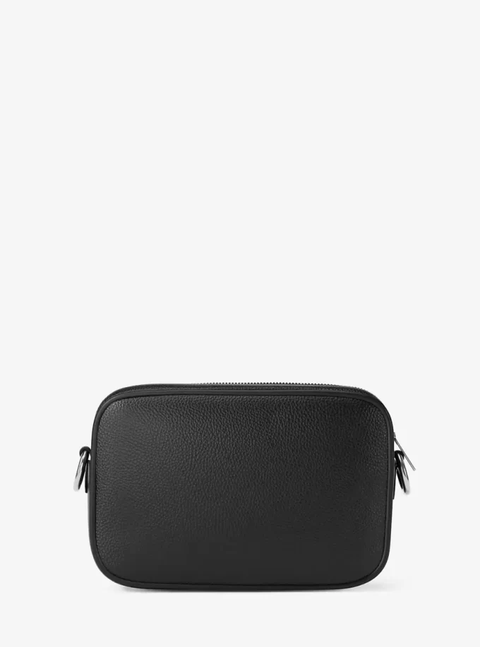 Kožená crossbody taška Jet Set Pebbled