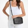 Kožená crossbody taška Jet Set Pebbled