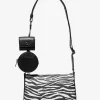 Kožená crossbody taška Jet Set s potiskem zvířat a logem střední velikosti s pouzdrem pro Apple Airpods Pro® Kožená crossbody taška Jet Set s potiskem zvířat a logem střední velikosti s pouzdrem pro Apple Airpods Pro®