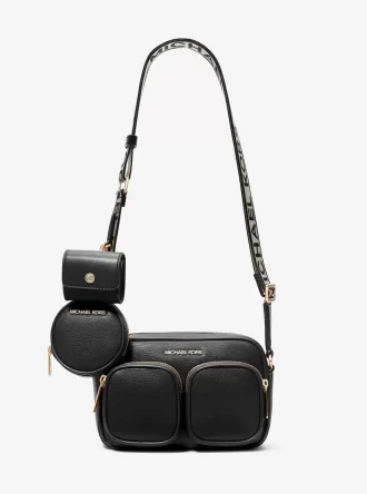 Kožená crossbody taška Jet Set střední velikosti s pouzdrem pro Apple Airpods Pro®