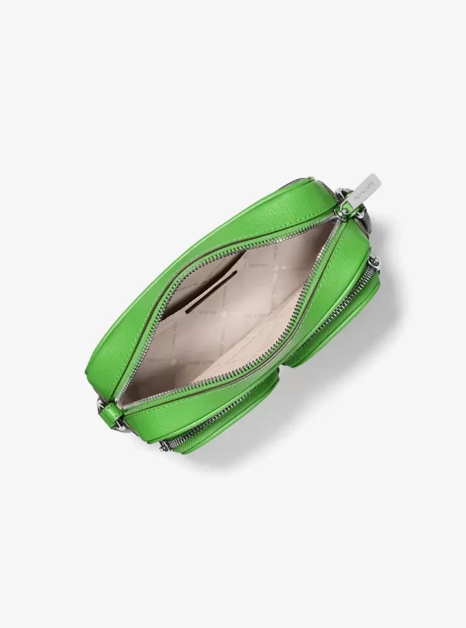 Kožená crossbody taška Jet Set střední velikosti s pouzdrem pro Apple Airpods Pro® Kožená crossbody taška Jet Set střední velikosti s pouzdrem pro Apple Airpods Pro®