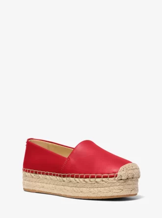 Kožené espadrilky na platformě Lynn