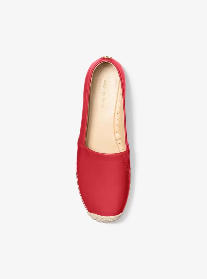 Kožené espadrilky na platformě Lynn Kožené espadrilky na platformě Lynn