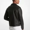 Kožená moto bunda