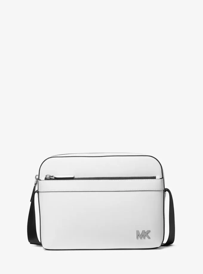 Kožená praktická crossbody kabelka Cooper Saffiano Kožená praktická crossbody kabelka Cooper Saffiano
