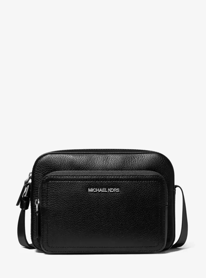 Kožená praktická crossbody taška Cooper Pebbled Kožená praktická crossbody taška Cooper Pebbled