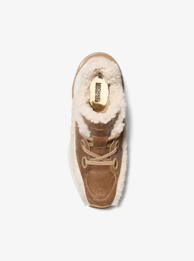 Kožené tenisky Toni Distressed Leather and Sherpa Kožené tenisky Toni Distressed Leather and Sherpa