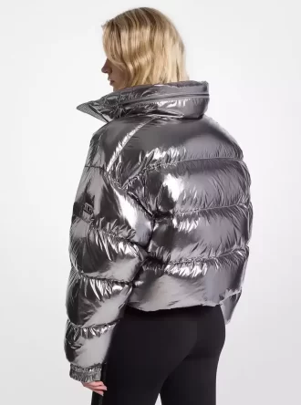 Kovová nylonová bunda Ciré Puffer