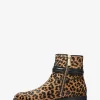 Kozačky Mindy s leopardím potiskem a lýtkovým vzorem Kozačky Mindy s leopardím potiskem a lýtkovým vzorem