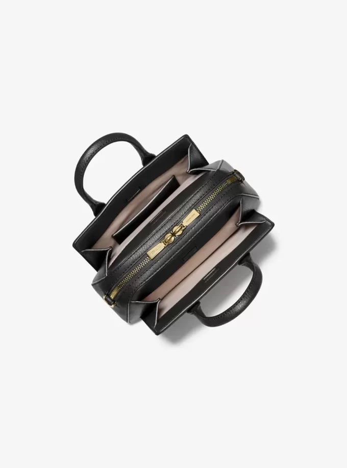 Laila extra malá kožená crossbody kabelka Laila extra malá kožená crossbody kabelka