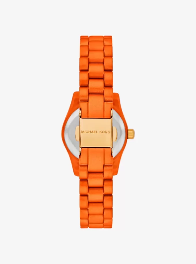 Limitovaná edice drobných hodinek Lexington v oranžové barvě Limitovaná edice drobných hodinek Lexington v oranžové barvě
