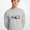 Lyžařský intarzní svetr Lyžařský intarzní svetr