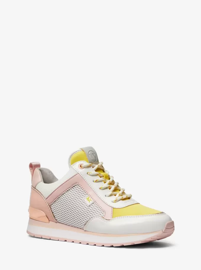Maddy Color-Block Mixed Media Trainer Maddy Color-Block Mixed Media Trainer