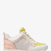 Maddy Color-Block Mixed Media Trainer Maddy Color-Block Mixed Media Trainer
