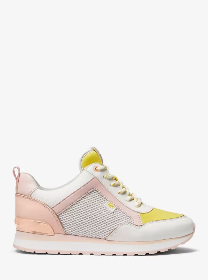 Maddy Color-Block Mixed Media Trainer Maddy Color-Block Mixed Media Trainer