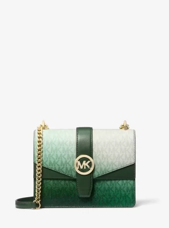 Malá crossbody kabelka Greenwich s ombré podpisovým logem