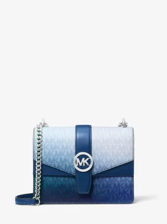 Malá crossbody kabelka Greenwich s ombré podpisovým logem