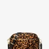 Malá crossbody kabelka Jet Set s leopardím potiskem a lýtkovým potiskem Malá crossbody kabelka Jet Set s leopardím potiskem a lýtkovým potiskem