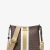 Malá crossbody kabelka Jet Set Signature Logo Stripe