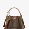 Malá crossbody kabelka Mina s logem a řetízkem
