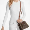 Malá crossbody kabelka Mina s logem a řetízkem