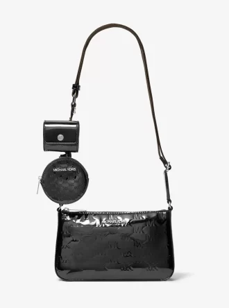 Malá crossbody taška s patentovaným logem a pouzdrem Jet Set pro Apple Airpods Pro®