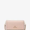 Malá dvoubarevná crossbody taška Jet Set s logem a logem Malá dvoubarevná crossbody taška Jet Set s logem a logem