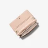 Malá dvoubarevná crossbody taška Jet Set s logem a logem Malá dvoubarevná crossbody taška Jet Set s logem a logem