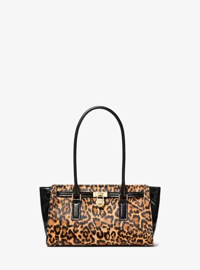 Malá kabelka Hamilton Modern s leopardím potiskem a telecí srstí Malá kabelka Hamilton Modern s leopardím potiskem a telecí srstí