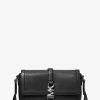 Malá kožená crossbody kabelka Cyrus Pebbled Malá kožená crossbody kabelka Cyrus Pebbled
