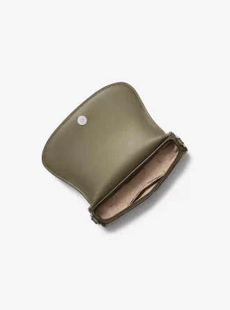 Malá kožená crossbody kabelka Mila