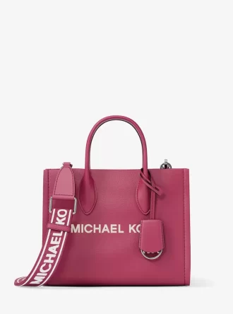 Malá kožená crossbody kabelka Mirella Pebbled