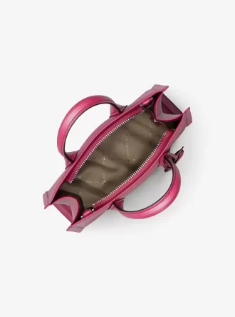 Malá kožená crossbody kabelka Mirella Pebbled