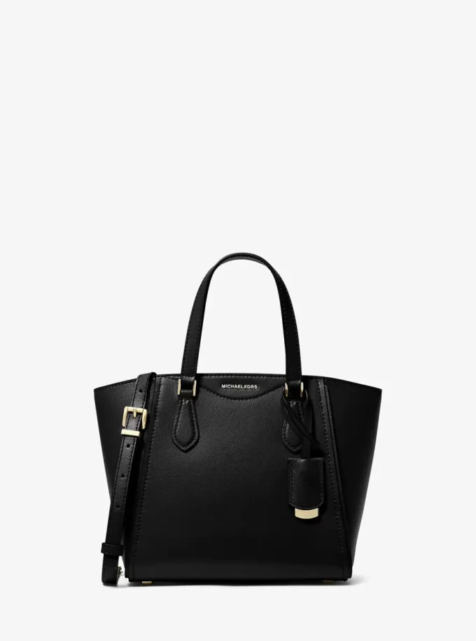 Malá kožená crossbody kabelka Taryn Malá kožená crossbody kabelka Taryn