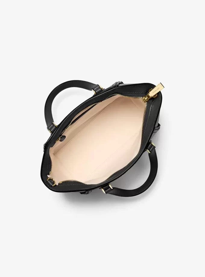 Malá kožená crossbody kabelka Taryn Malá kožená crossbody kabelka Taryn