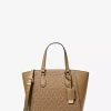 Malá kožená crossbody kabelka Taryn s logem a logem Signature Malá kožená crossbody kabelka Taryn s logem a logem Signature