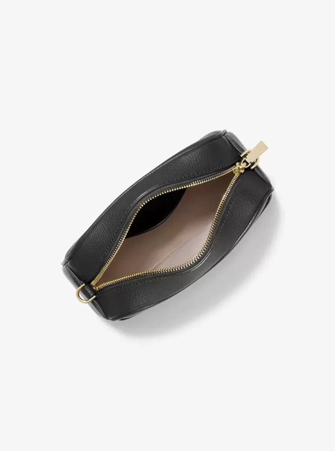 Malá kožená crossbody taška Jet Set na fotoaparát Malá kožená crossbody taška Jet Set na fotoaparát