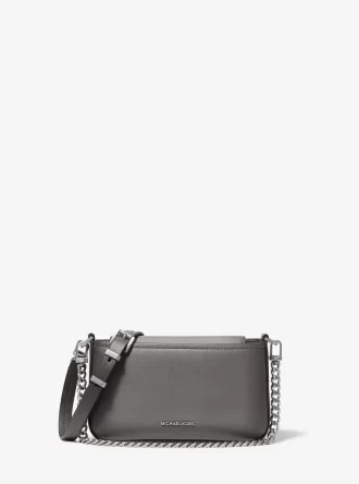 Malá leštěná kožená crossbody kabelka Bryant Malá leštěná kožená crossbody kabelka Bryant