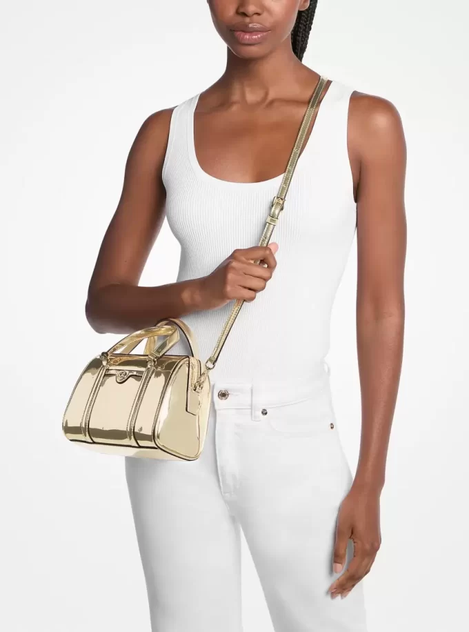 Malá metalická crossbody kabelka Jet Set Malá metalická crossbody kabelka Jet Set