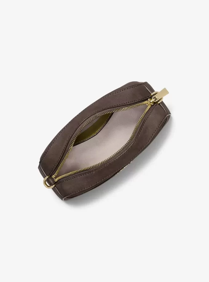 Malá nubuková crossbody taška Jet Set na fotoaparát Malá nubuková crossbody taška Jet Set na fotoaparát