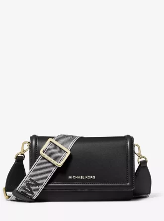 Malá nylonová gabardénová crossbody taška Jet Set