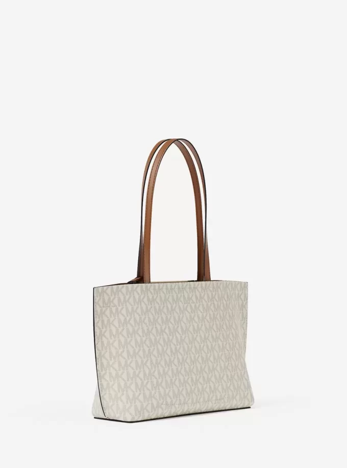 Malá taška Evelyn Signature Logo Tote Malá taška Evelyn Signature Logo Tote
