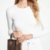 Mercer extra malá crossbody kabelka s logem a koženým potiskem