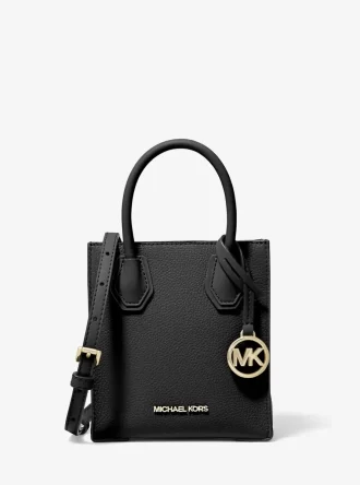 Mercer extra malá kožená crossbody kabelka s kamínky