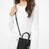 Mercer extra malá kožená crossbody kabelka s kamínky Mercer extra malá kožená crossbody kabelka s kamínky